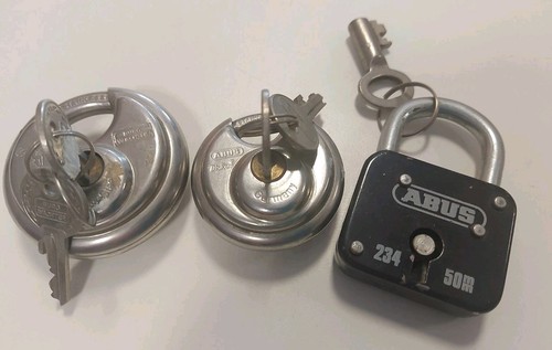 Abus vorhängeschlösser - 3, vorhängeschlösser/