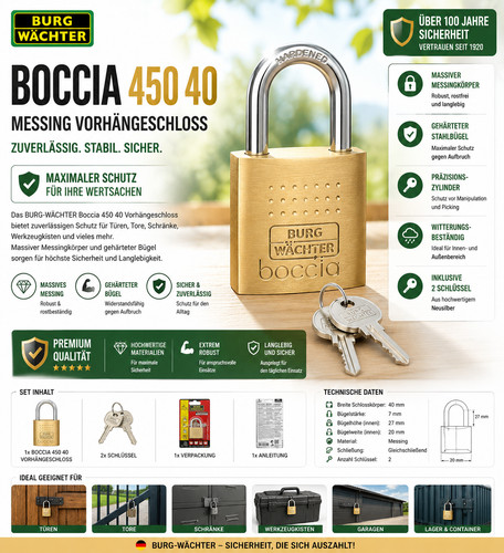Burg wächter boccia 450 - burg-wÄchter,
