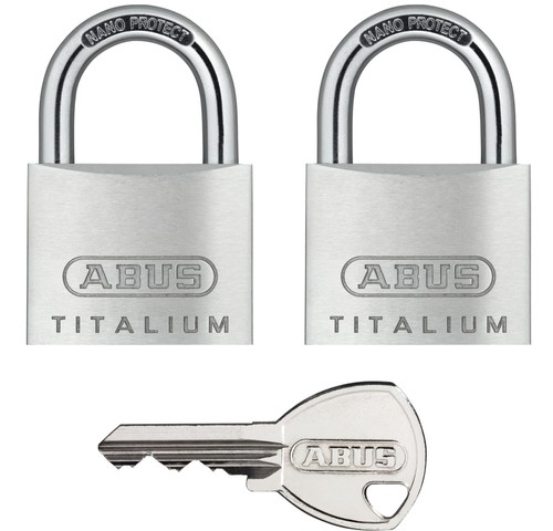 Abus titalium hangschloss - titalium,