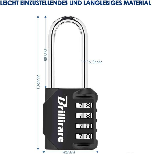 Zahlenschloss - , 4