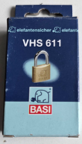 Basi vhs 611 vorhängeschloss - vhs,
